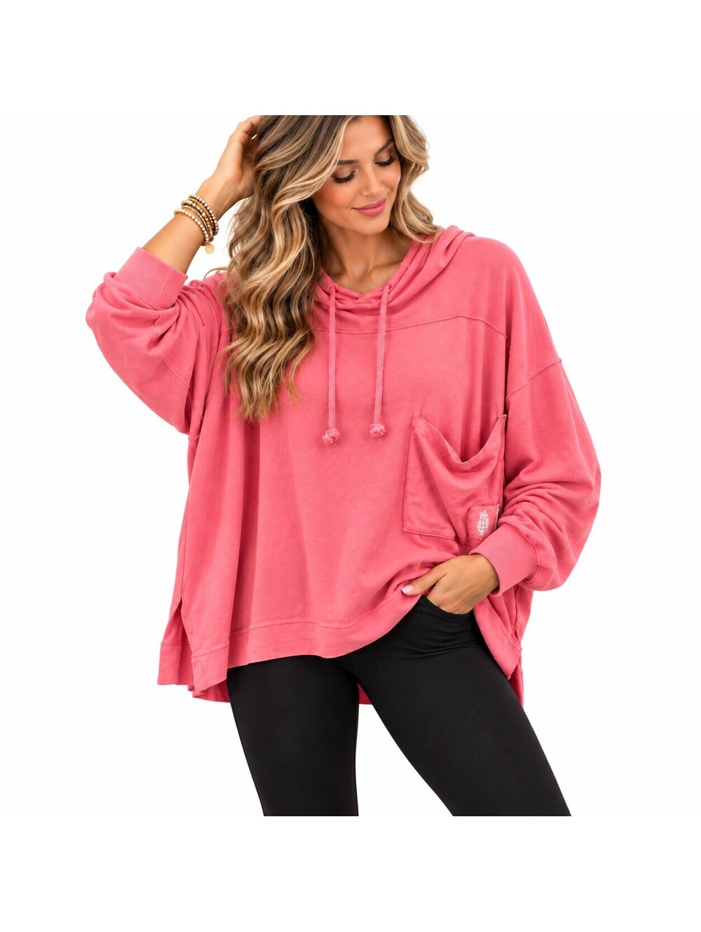 Free People Movement Hot Shot Hooded Layer Large